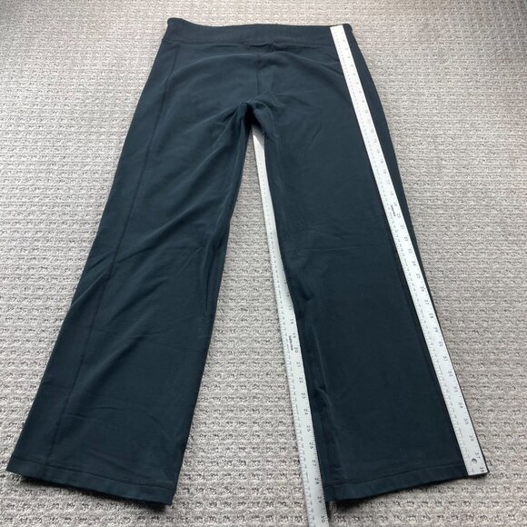 Lululemon Jogging Pants Women Fits XL Black Straight Leg Running Jogging Yoga - Picture 4 of 11